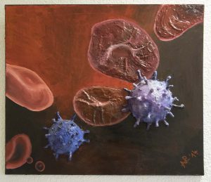 2014 HIV + rote Blutkörperchen